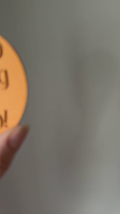 Custom Cardstock Cake Disc